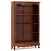 French Queen Anna Solid Timber Bookcase, Chocolate Color AMR168BC-000-QA-180-M_1