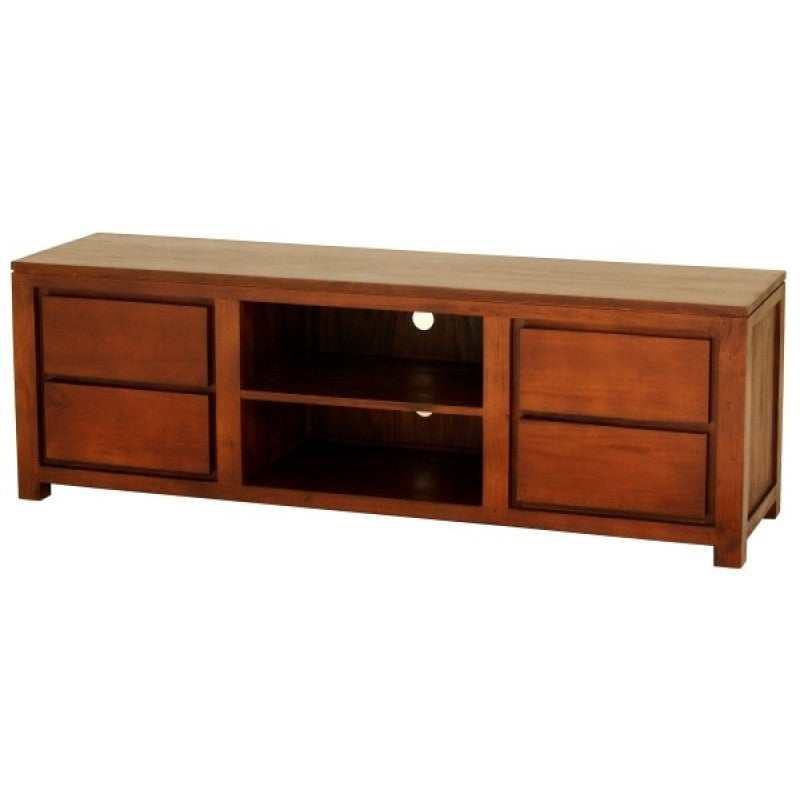 Scandinavian Amstel 4 Drawer TV Console Entertainment Unit 170cm AMER168SB-004-TA-170 LP