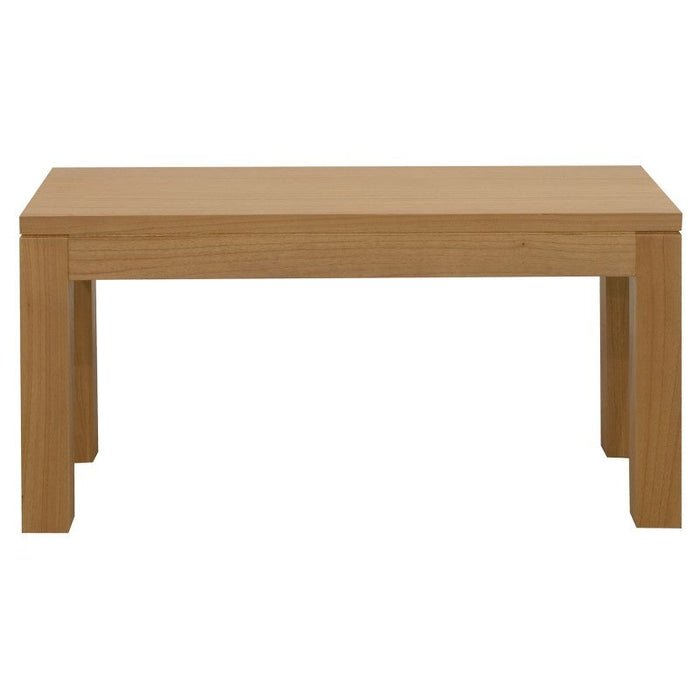 Amsterdam Netherlands Teak Wood Dining Bench, 90cm, Natural