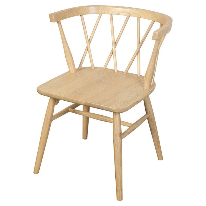 Sierra Madre Embassy Teak Wood Dining Chair, Set of 2