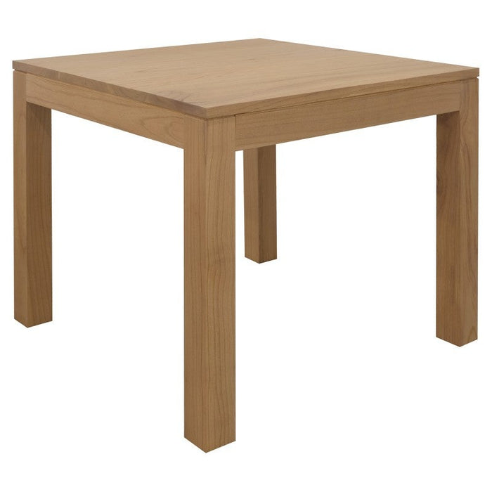 Amsterdam Teak Wood Square Dining Table, 90cm, Natural