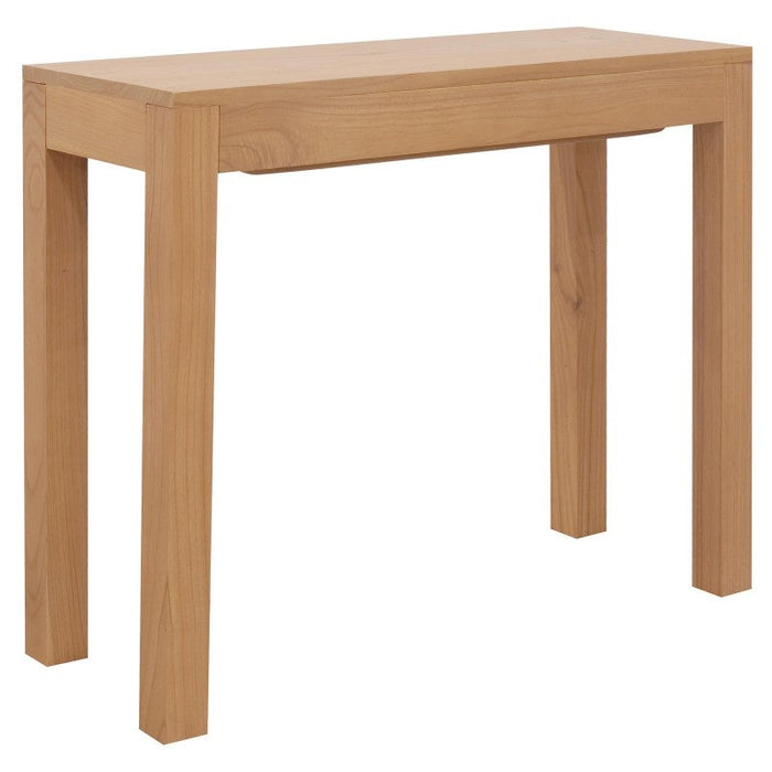 Amsterdam Netherlands Teak Wood Sofa Table, 90cm, Natural